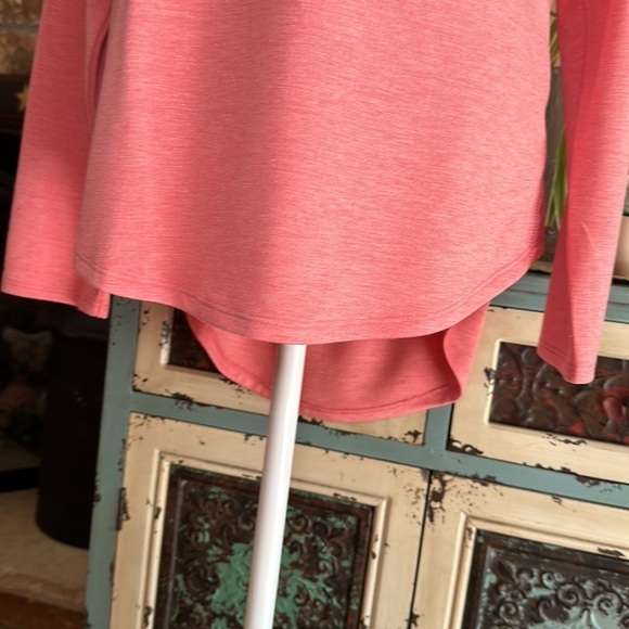 Women’s SO Long Sleeve Open Back Long Sleeve Top Size Large Peach - Picture 4 of 13